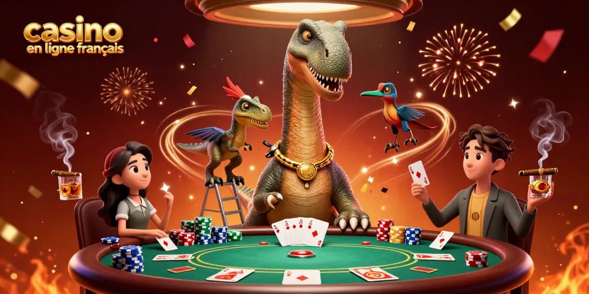 Profitez d'une illustration détaillée d'un brontosaurus dans un casino en ligne français.