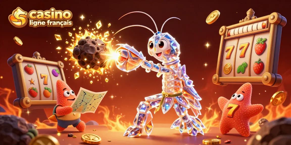 Gagnez aux jeux de casino en ligne français avec des jackpots éclatants et des personnages animés.