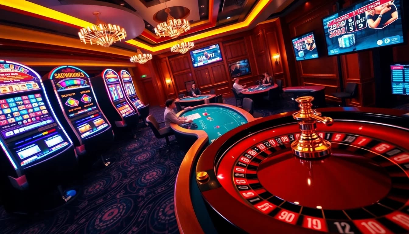 Vivez le frisson des casinos en ligne avec des machines à sous vibrantes et des tables de poker captivantes.