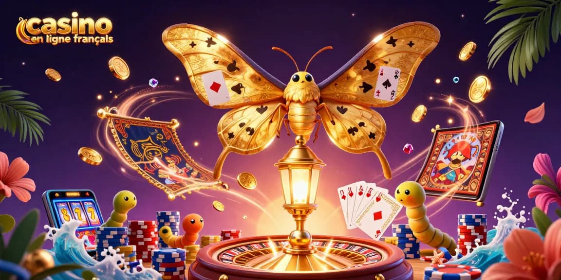 Gagnez des jackpots avec un casino en ligne français, une illustration fascinante de jeux et de richesse.