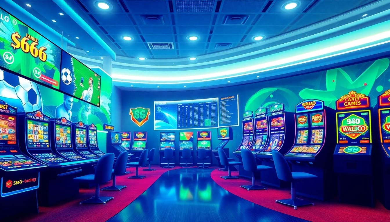 S666.nyc's online betting interface showcasing diverse gaming options and a vibrant, secure environment.