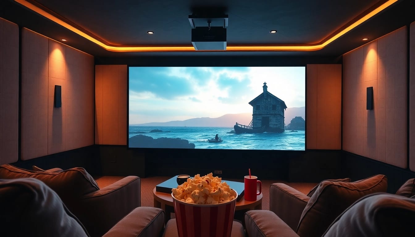 ดูหนังออนไลน์ ในโรงภาพยนตร์ที่บ้าน พร้อมอุปกรณ์ทันสมัยและบรรยากาศอบอุ่น