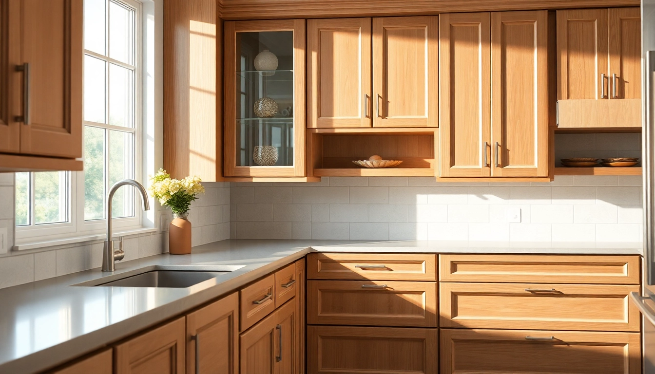 Transform cabinets with quality care during cabinet refacing Largo FL service.