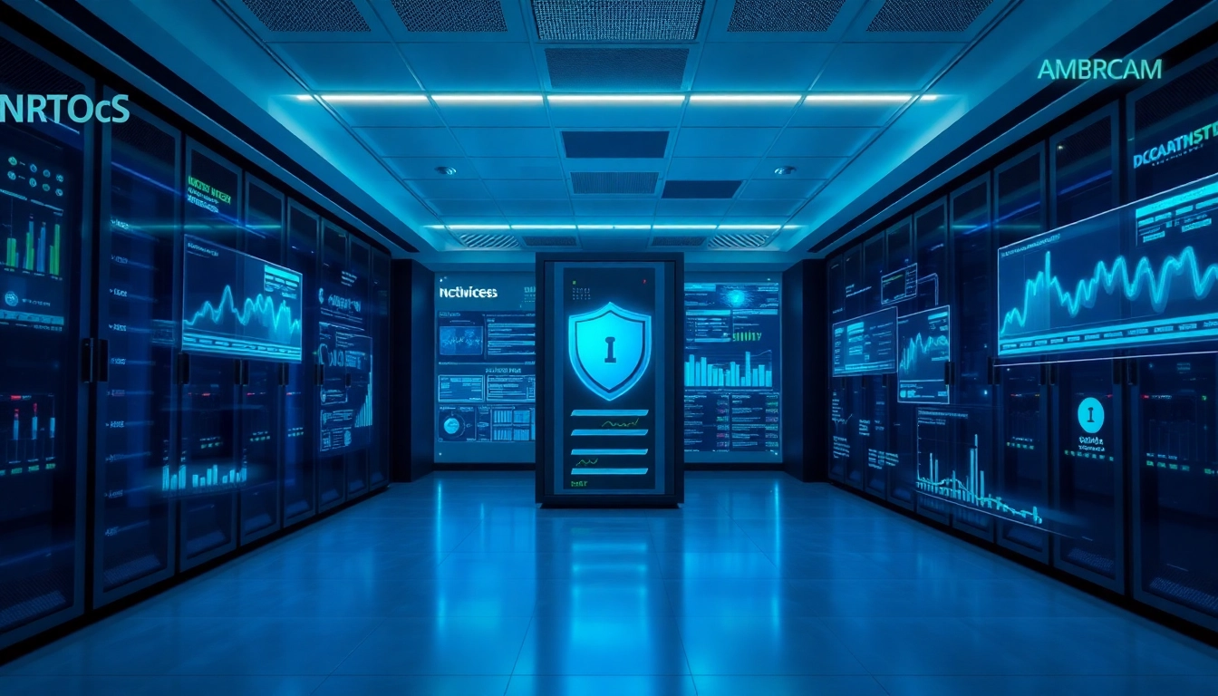 Showcasing CDN with DDoS Protection technology in a high-security network environment.