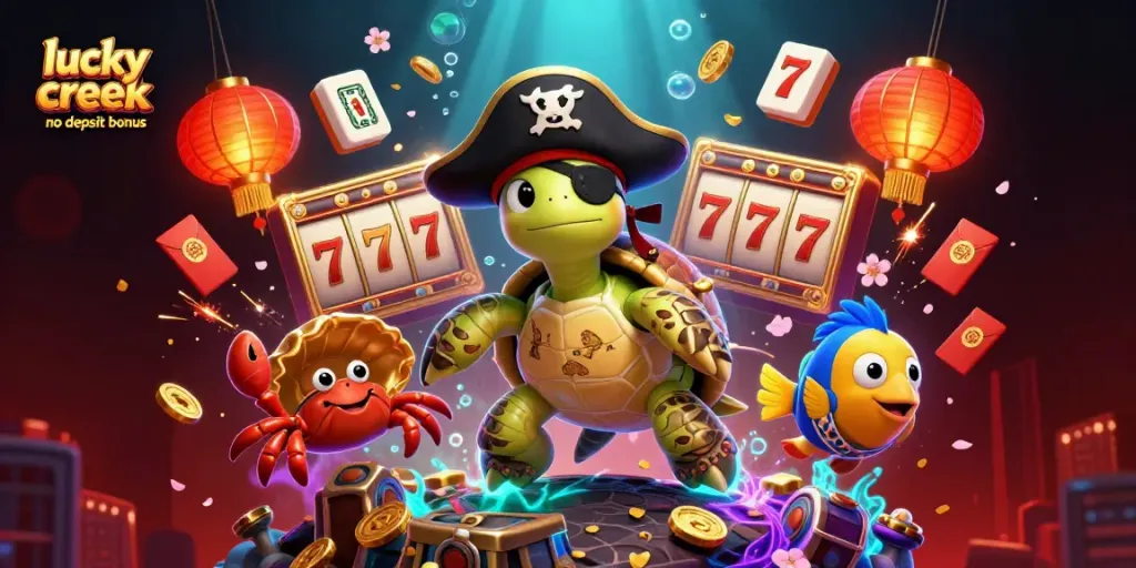 Experience the thrilling lucky creek casino no deposit bonus with a colorful underwater adventure.