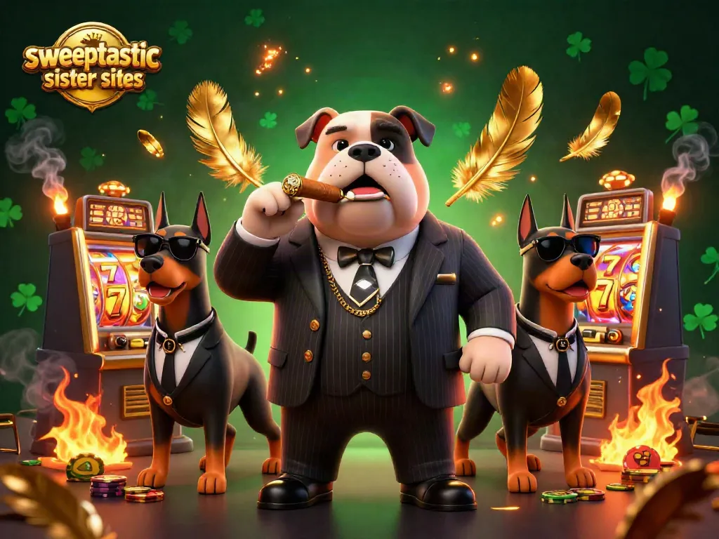 Experience exciting gameplay with Sweeptastic sister sites featuring dynamic 3D characters and casino elements.
