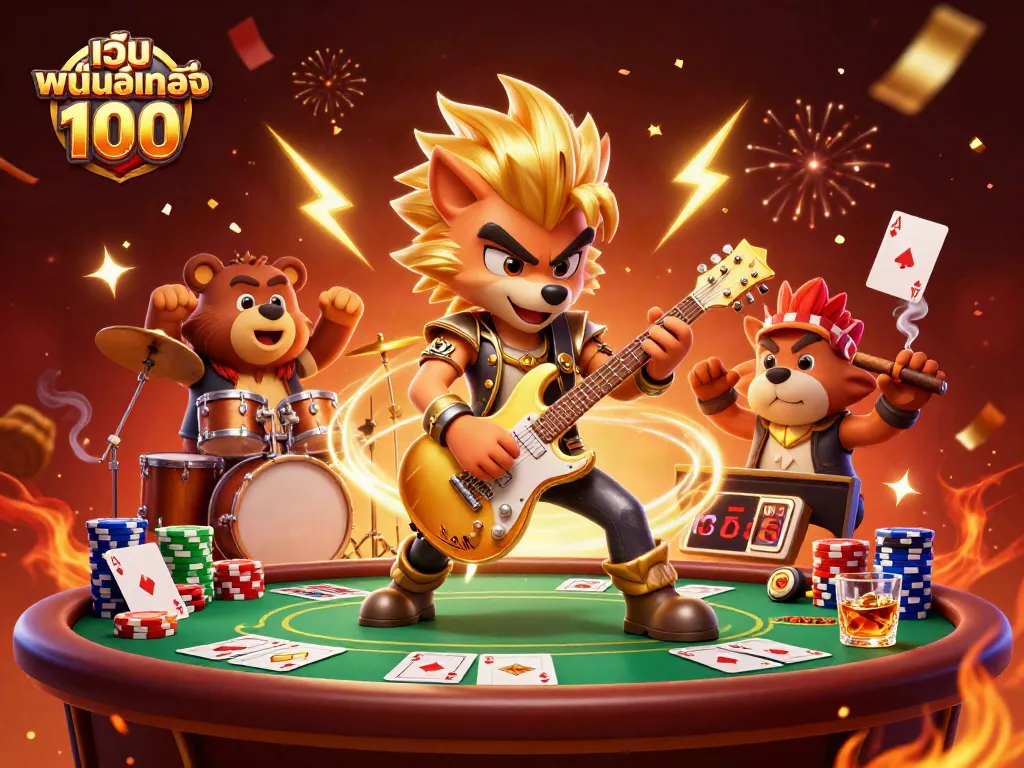 เล่นเกมบน เว็บพนันออนไลน์ เว็บตรง 100 ในบรรยากาศที่มีทั้งแสงสีและความมันส์