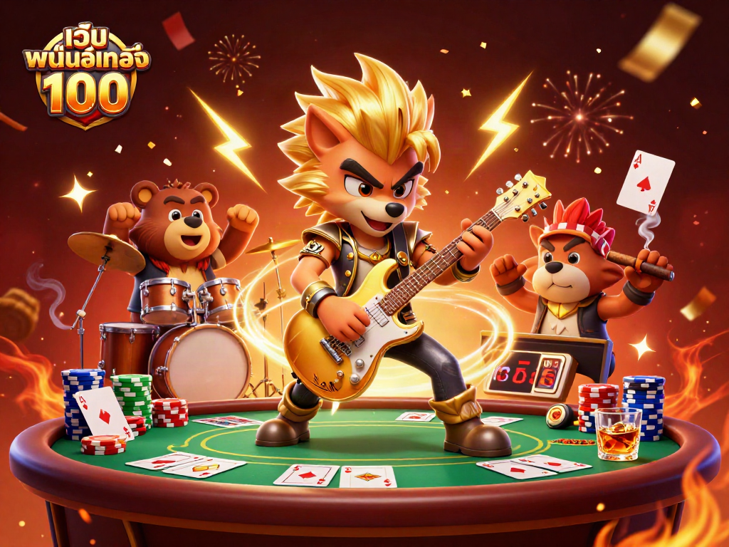 เล่นเกมบน เว็บพนันออนไลน์ เว็บตรง 100 ในบรรยากาศที่มีทั้งแสงสีและความมันส์