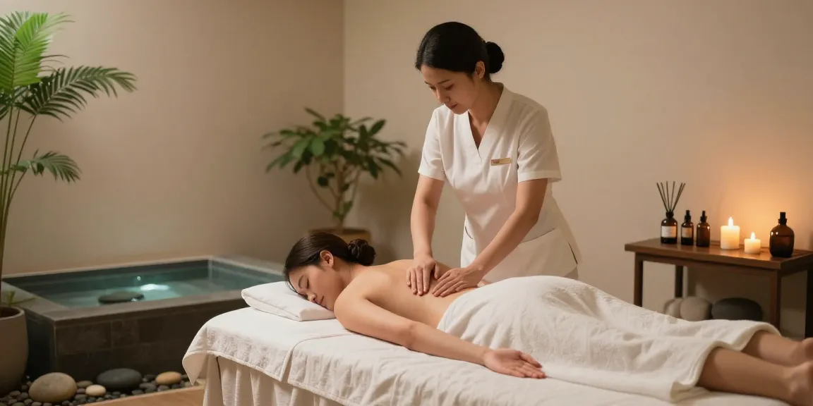 Relaxing Swedish massage experience at makangs.com/region/국내/서울-/마사지-스웨디시 spa with calming decor and professional therapist.