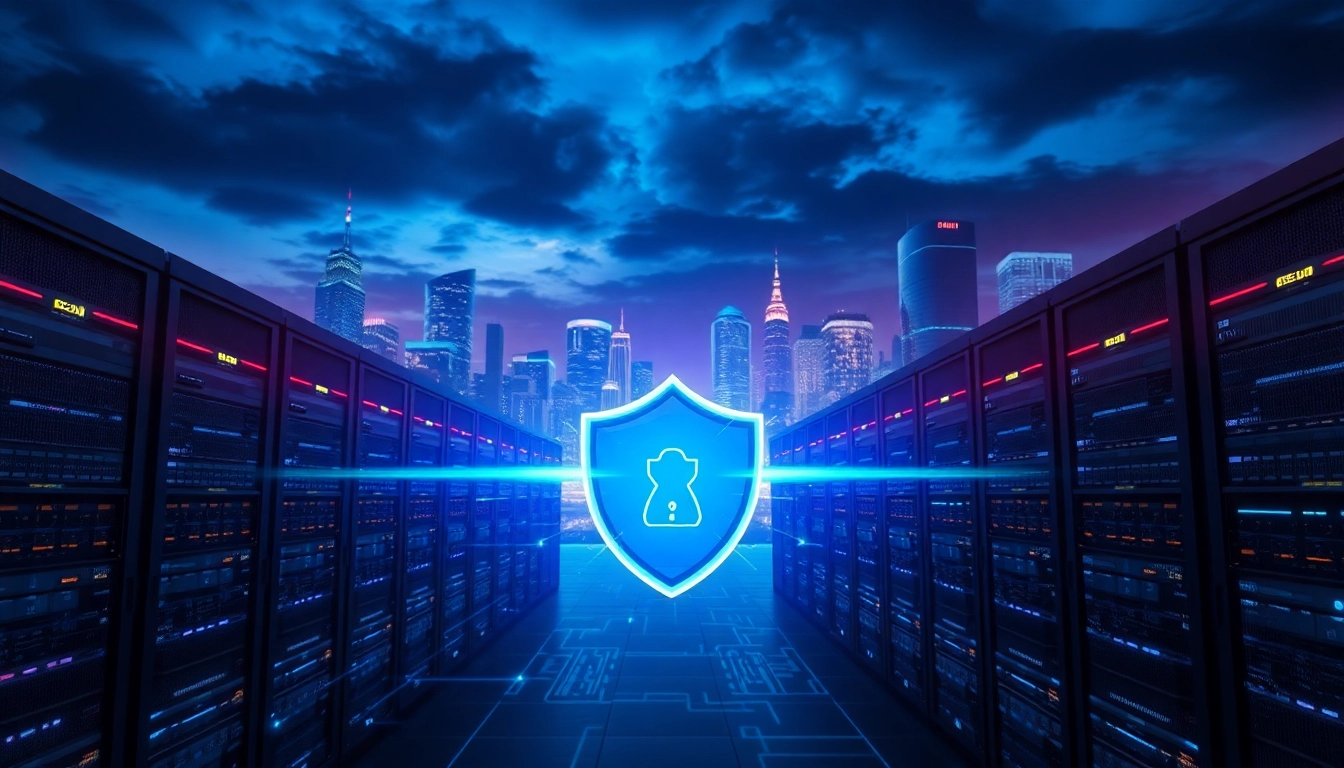 Visual representation of CDN with DDoS Protection showcasing advanced network security measures.