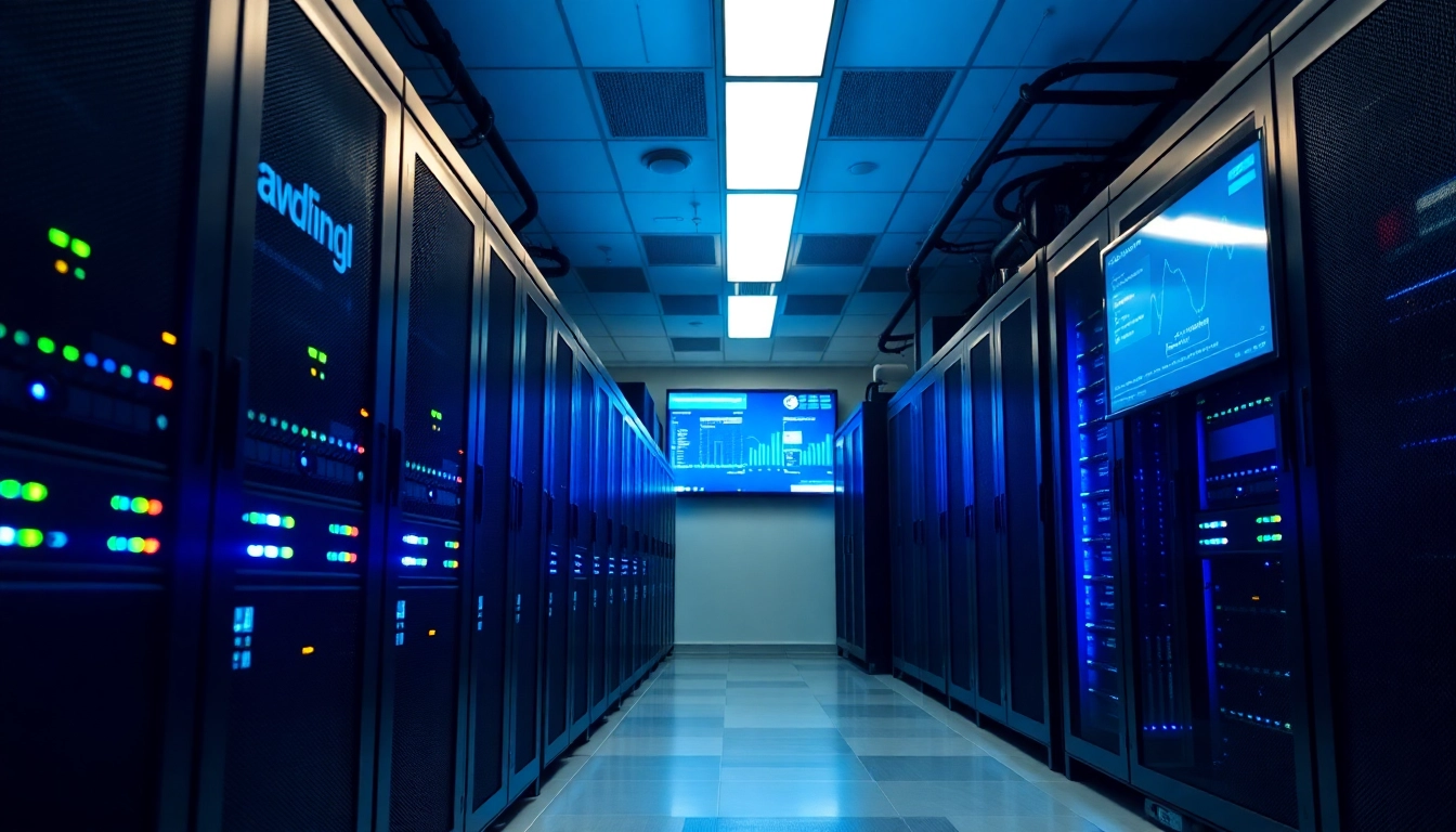 Visualize robust CDN with DDoS Protection showcasing secure servers and network analytics.