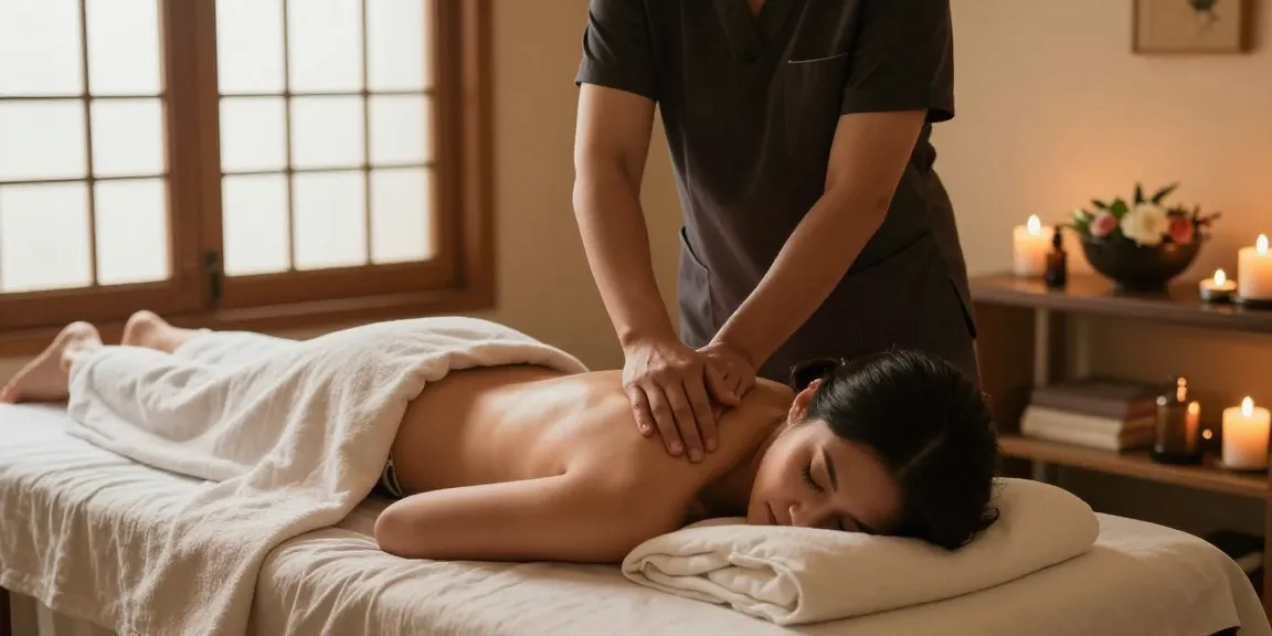 Swedish massage experience at makangs.com showcasing a serene wellness environment for relaxation.