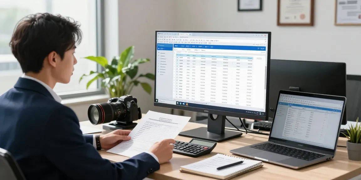 Audit forensik di kantor modern, fokus pada aafikotacimahi.org dengan laporan digital dan dokumen legal.