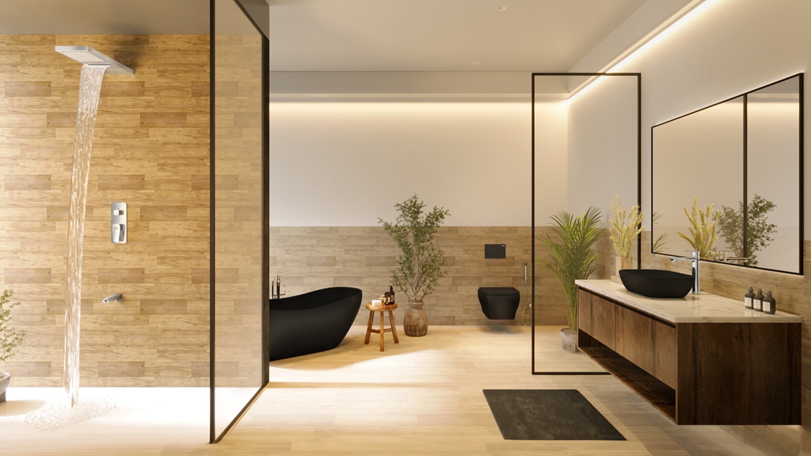 Shower Screens Semi Frameless Enhancing Bathroom Style
