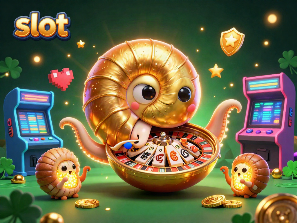 Menggandakan kesempatan menang slot dengan simbol mesin slot di tengah permainan kasino yang penuh warna.