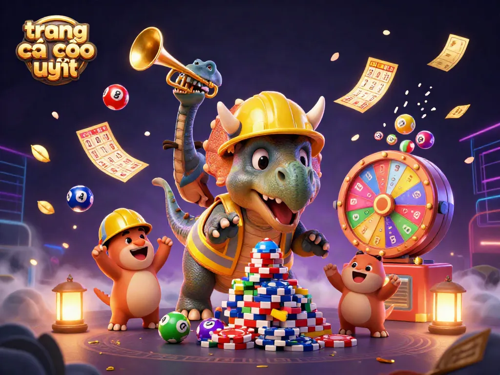 Khám phá trang cá cược uy tín với triceratops và các yếu tố sòng bài sống động.