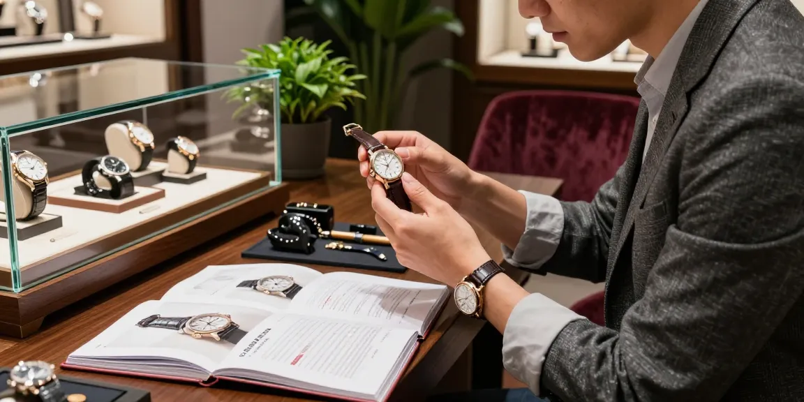 Explore exquisite replica watches in a luxurious boutique setting, showcasing intricate details and elegant designs.
