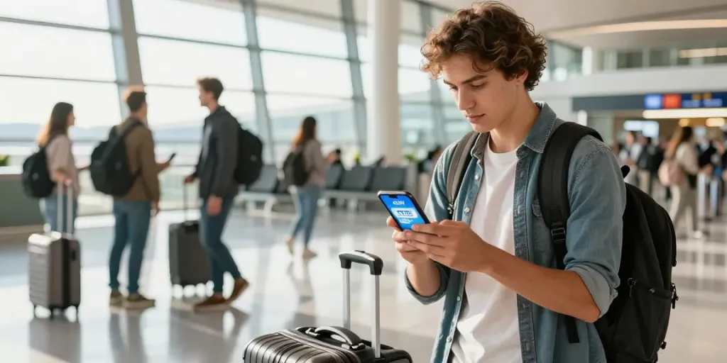 גולש באינטרנט עם Esim לחו"ל בנתב"ג, טכנולוגיה מתקדמת לחוויית נסיעה נוחה