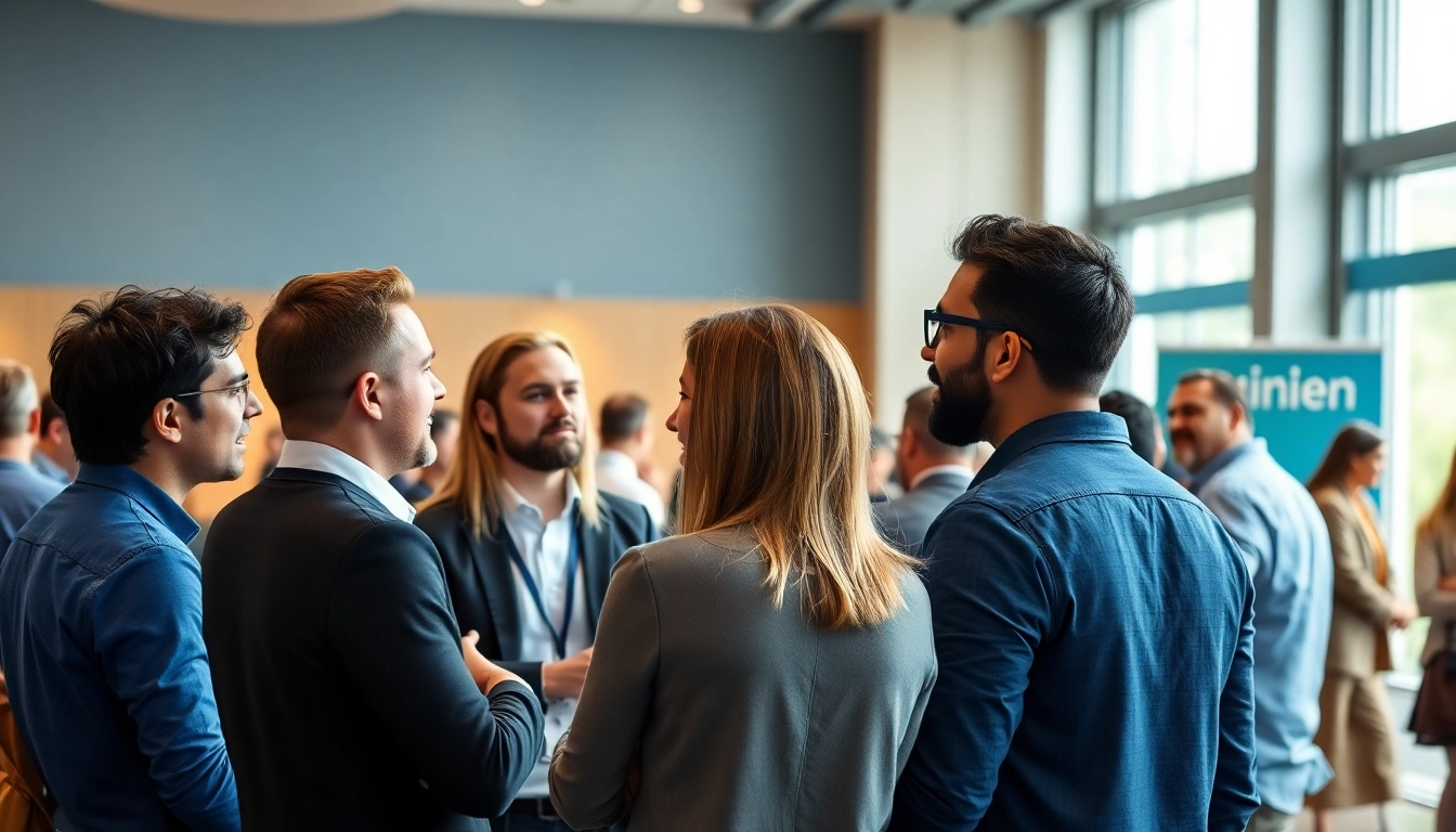 Networking at the founder investor networking conference showcasing collaboration and engagement.