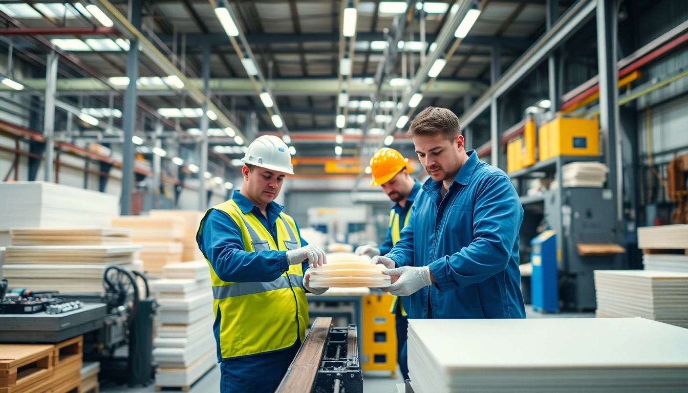 GRP Manufacturer showcasing advanced technology and professional craftsmanship in a modern facility.