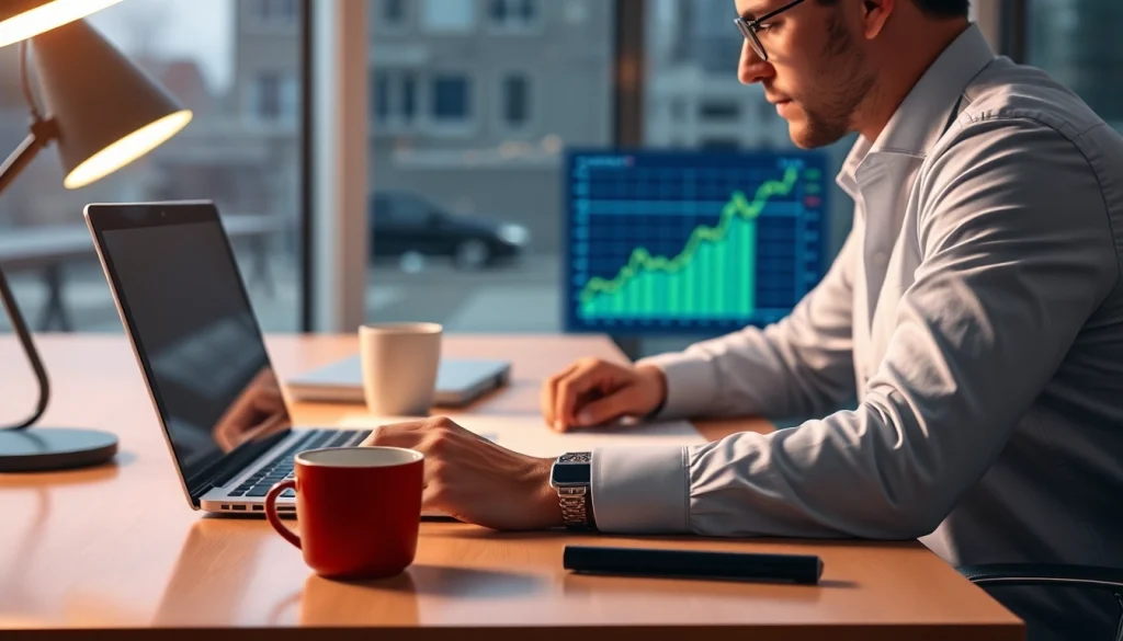 신용카드 현금화 방법을 탐색하는 재무 전문가의 세심한 분석 장면