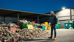 Schrotthändler Oberhausen sortiert wertvolle Altmetalle auf einem gut organisierten Schrottplatz.