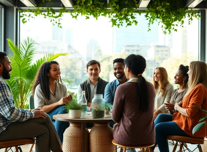 Engage in discussions at https://www.unsustainablemagazine.com focusing on sustainability and equality in a vibrant setting.