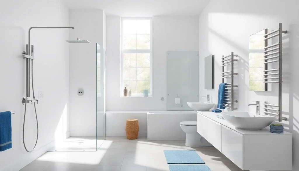 Optimieren Sie Ihr Badezimmer mit eleganten Sonni sanitär Produkten, ideal für modernes Design.