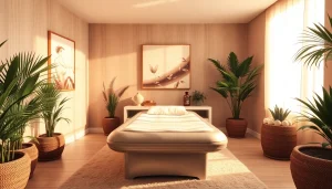 Tampilkan proses tan di https://revolvesunlesstanningandsalon.com dengan suasana relaksasi yang nyaman.