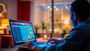 Menavigasi situs togel online dengan antarmuka yang menarik dan berwarna cerah