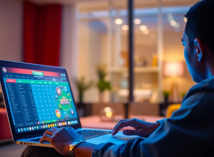 Menavigasi situs togel online dengan antarmuka yang menarik dan berwarna cerah