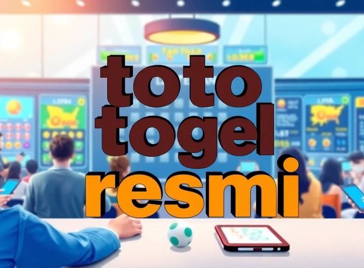 Menampilkan pengguna yang menikmati toto togel resmi secara online di platform modern.