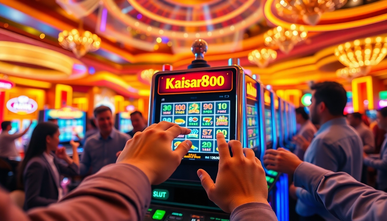 Menang besar di kaisar800 resmi slot dengan suasana kasino yang penuh warna.