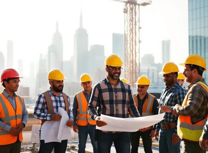 New York General Contractor team collaborating on a renovation project in NYC.