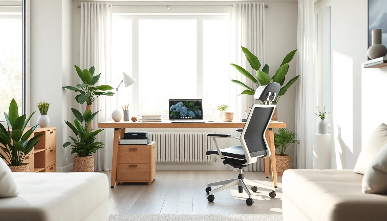 Enhance your productivity with a modern home office view featuring https://fhpts.com elements.