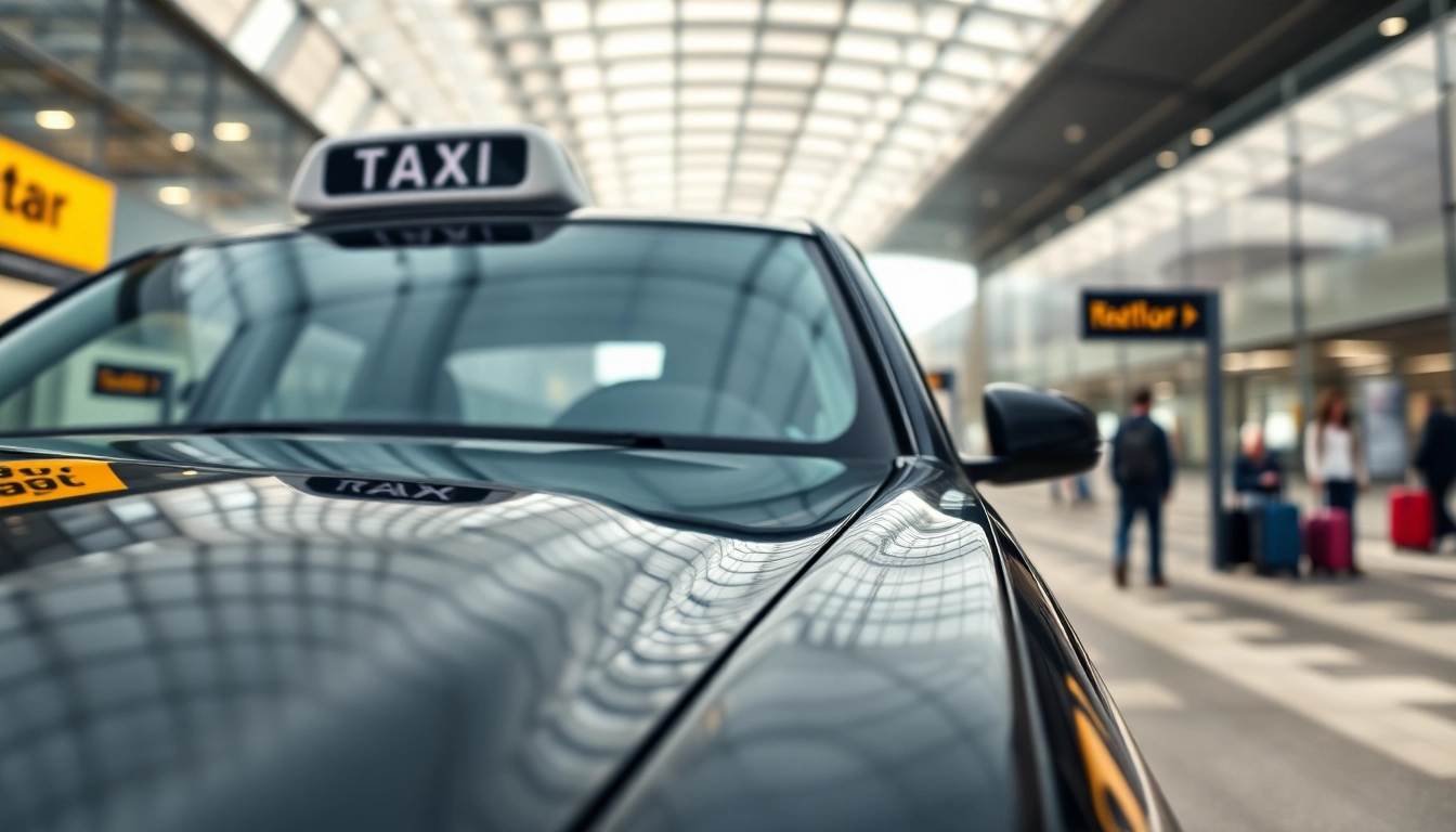 Taxi Nottingham to Heathrow Airport vehicle ready for quick airport transfer service.
