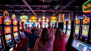 Menggoda pemain dengan link slot gacor yang menang di kasino yang ramai.