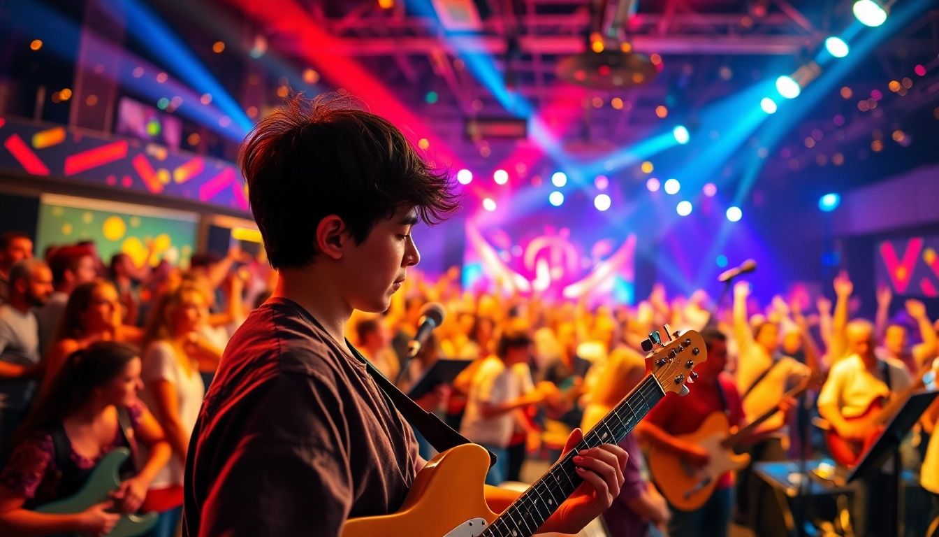 Kora live event showcasing talented musicians in a vibrant atmosphere of music and energy.