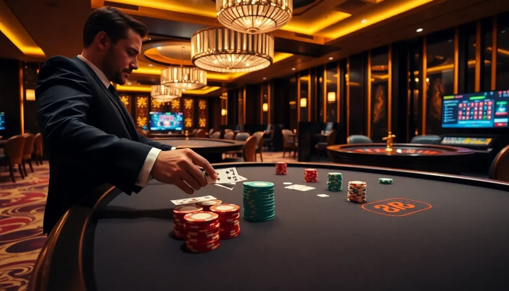 RR 88 attracts players with vibrant casino tables and an exciting poker game in a luxurious setting.
