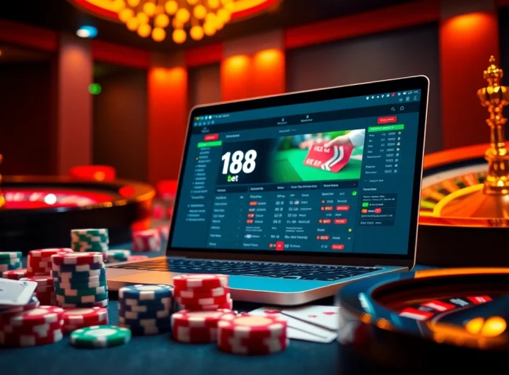Experience the excitement of gambling at 188bet with vibrant casino games and betting options.
