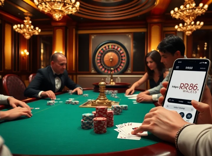 Experience high-stakes poker at https://rr88.wales/, where luxury meets excitement in a vibrant casino.