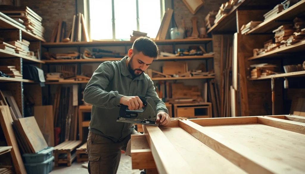 Carpentry Apprenticeship Near Me helps aspiring carpenters learn skills in a workshop environment.