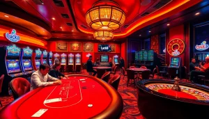 Experience the excitement of Luck8 with thrilling casino games and vibrant atmosphere.