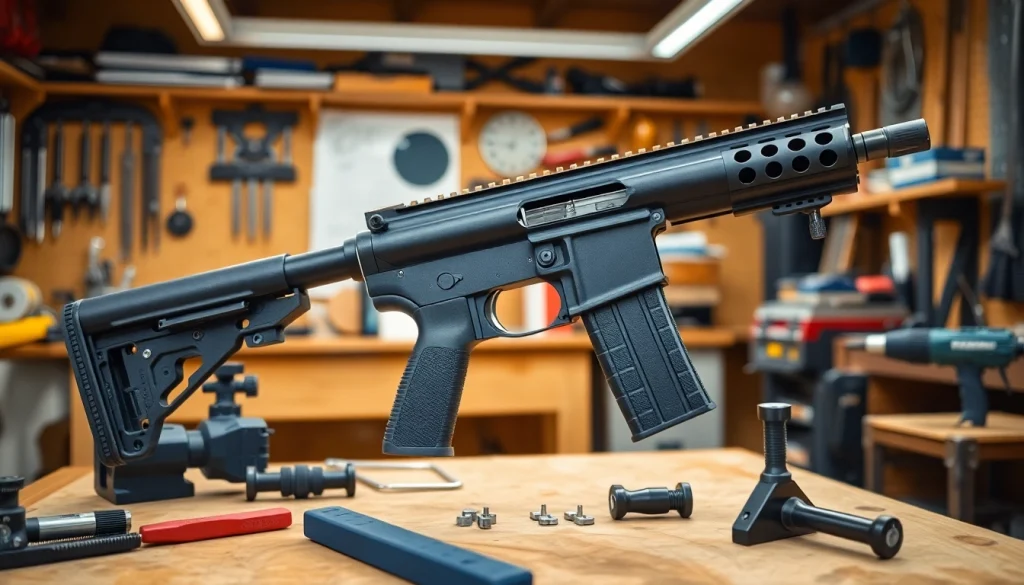 Assembling the pf940sc frame kit with tools in a bright workshop setting.