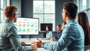 신용카드 현금화 정보 제공하는 금융 전문가와 고객의 장면