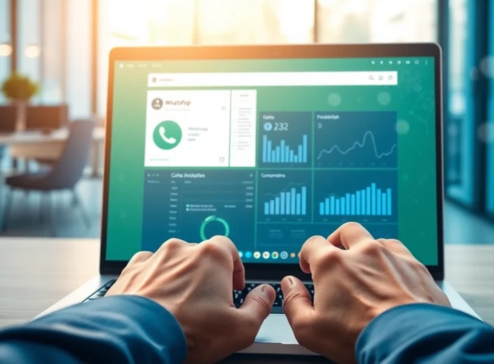 Understanding What is a CRM for WhatsApp through a professional digital interface illustration.