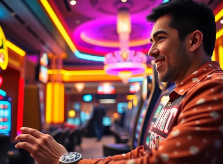 เล่นเกม 918kiss slot ที่มีสีสันและน่าตื่นเต้นในคาสิโนออนไลน์