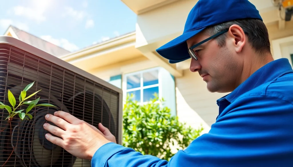 Expert technician conducting ac repair mesa az services in a bright, residential setting.