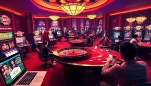 Experience the excitement of betting on trang chủ BL555 with vibrant casino gaming elements.