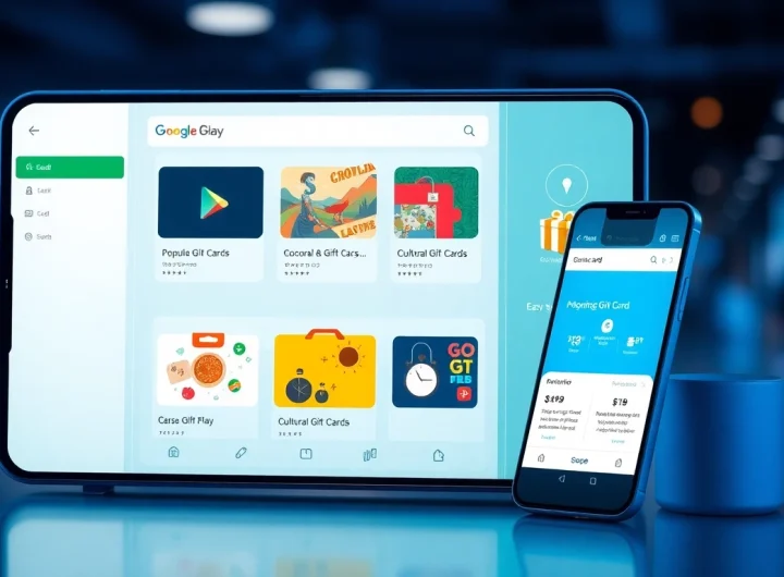 인기 상품권과 안전한 결제 기능을 보여주는 상품권소액결제 인터페이스